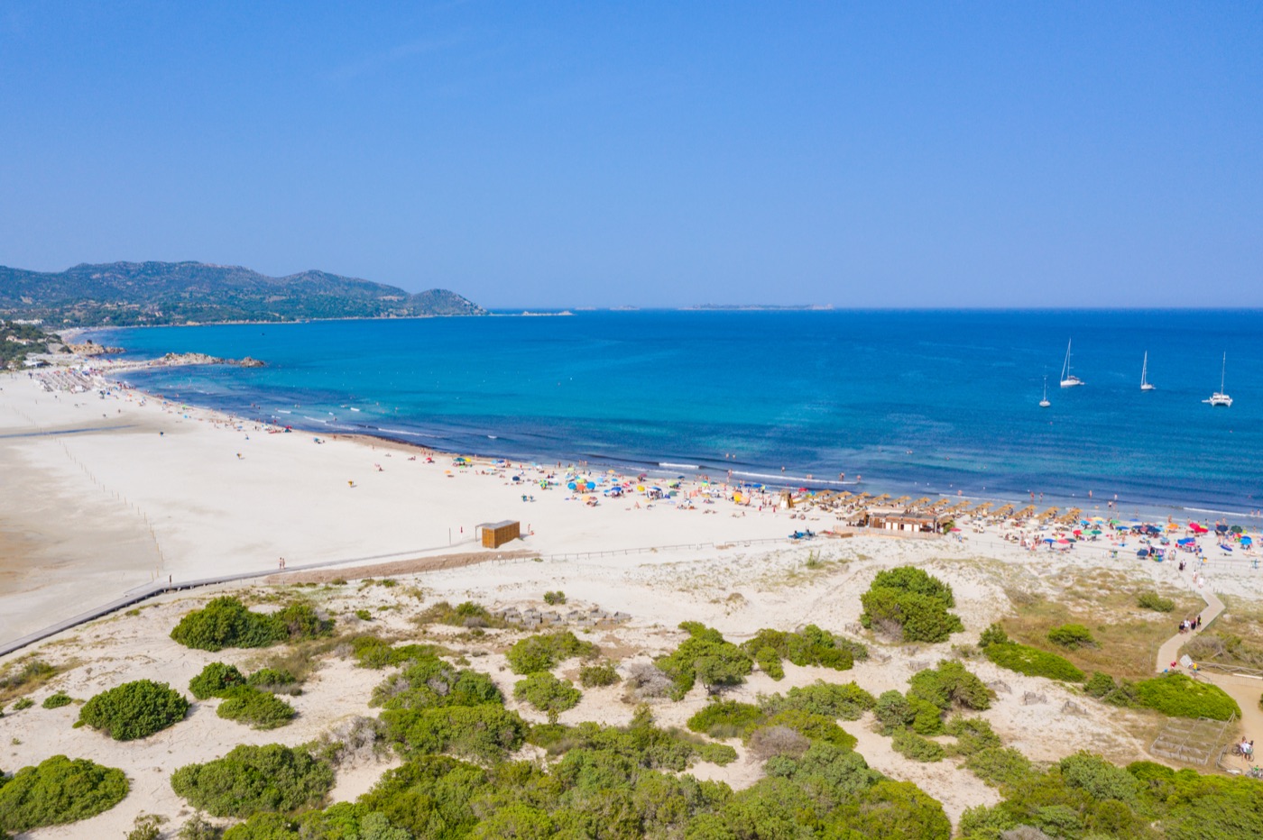La costa sarda, paesaggio illustrativo